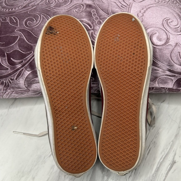 Vans SK8-Hi Burgundy Suede, Women’s 7.5, Men’s 6 - Picture 5 of 7